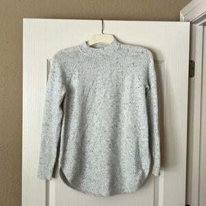 Loft marbled gray sweater in xs